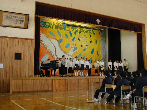 歌声にうっとり